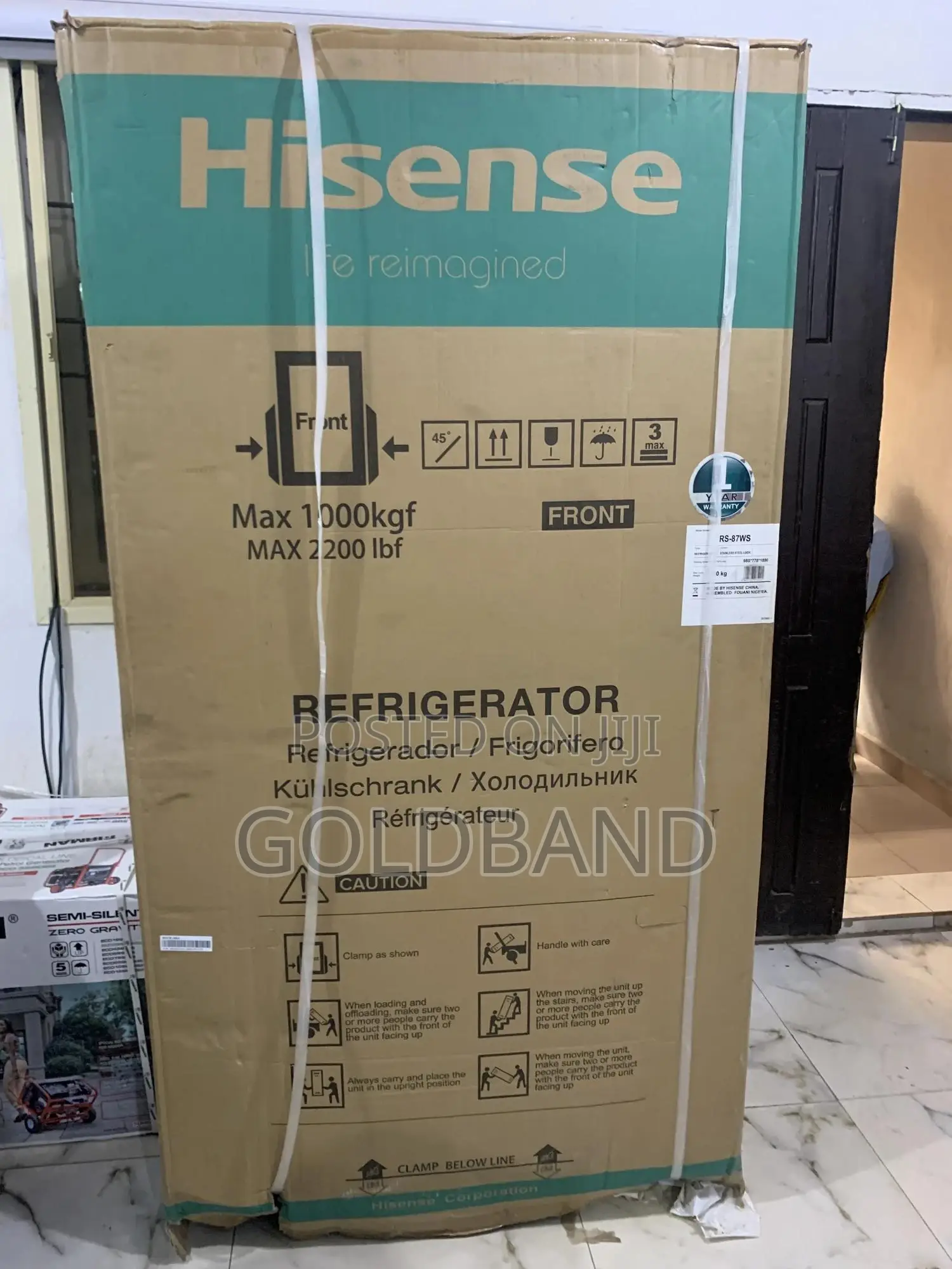 Hisense 634l Side by Side Refrigerator – Ultimate Cooling