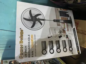 Power Deluxe Rechargeable Fan