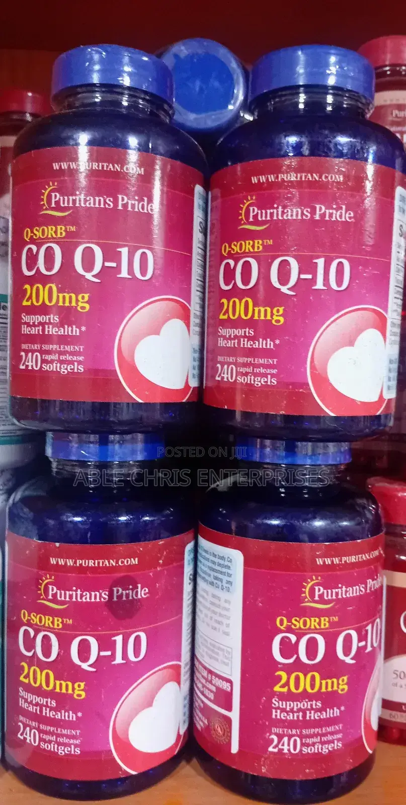Puritan's Pride Q-Sorb Co Q-10