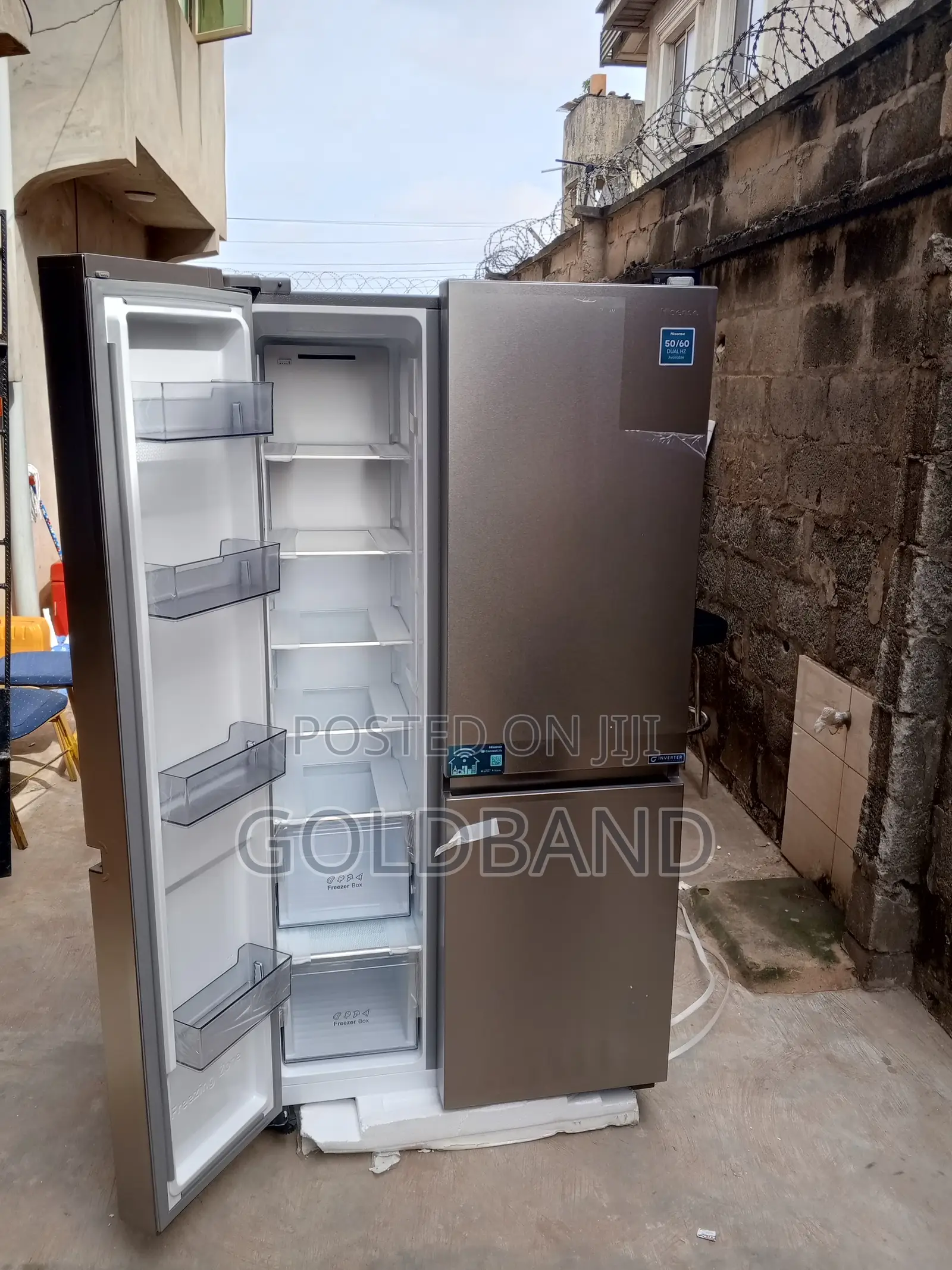 Hisense 634l Side by Side Refrigerator – Sleek Efficient