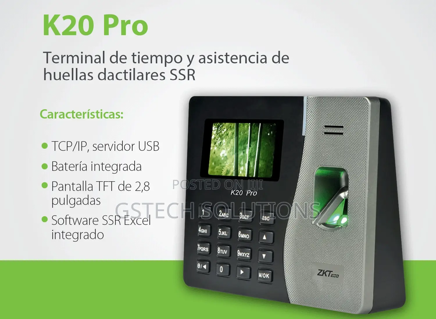 Pro Fingerprint Time Attendance Device