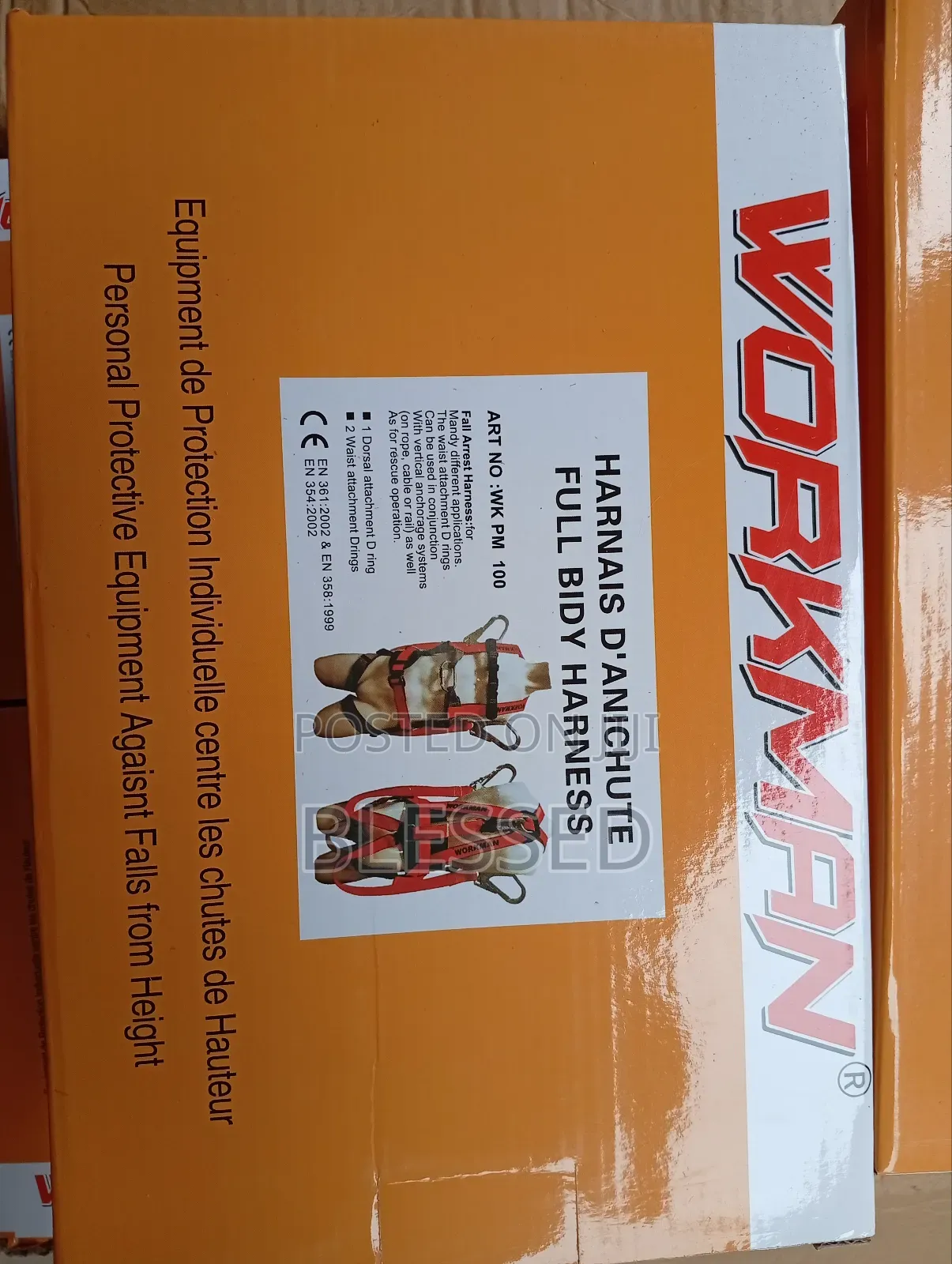 Workman Full Body Harness Belt