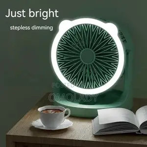 Desktop Lamb Circulating Fan With Light