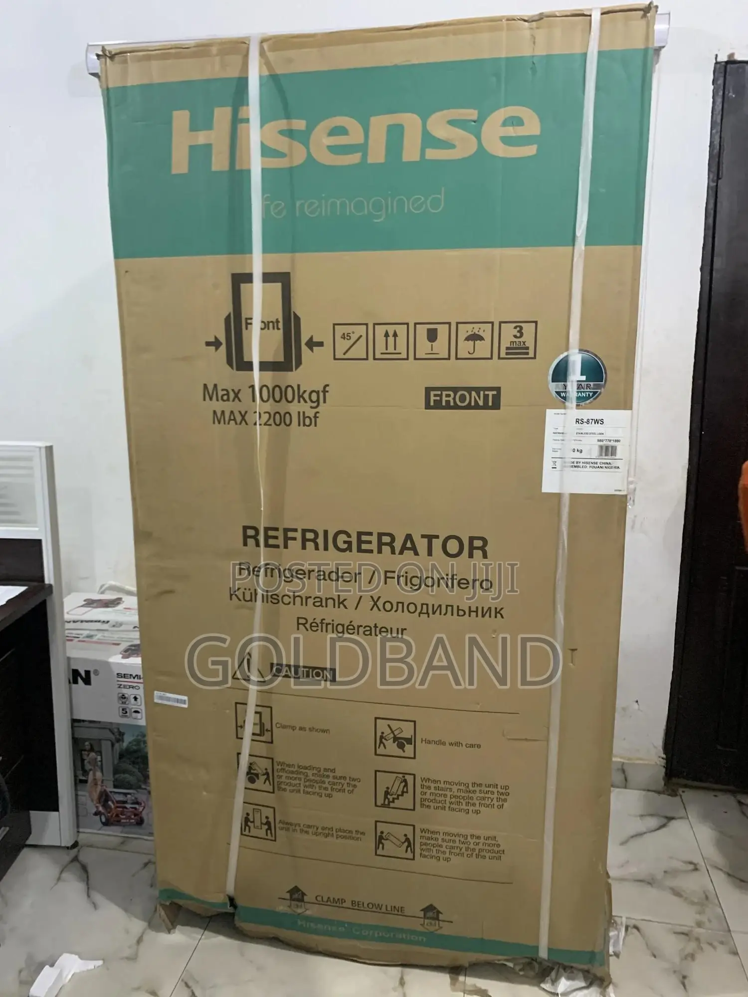 Hisense 634l Fridge– Designed for Freshness Efficient
