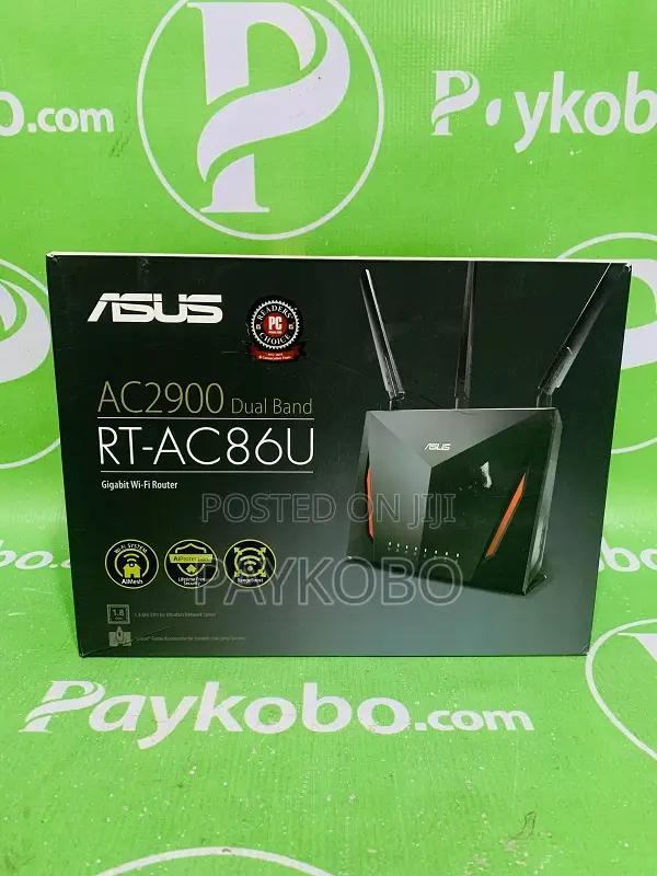 Asus Rt-Ac86u Ac2900 Wireless Dualband Gigabit Gaming Router