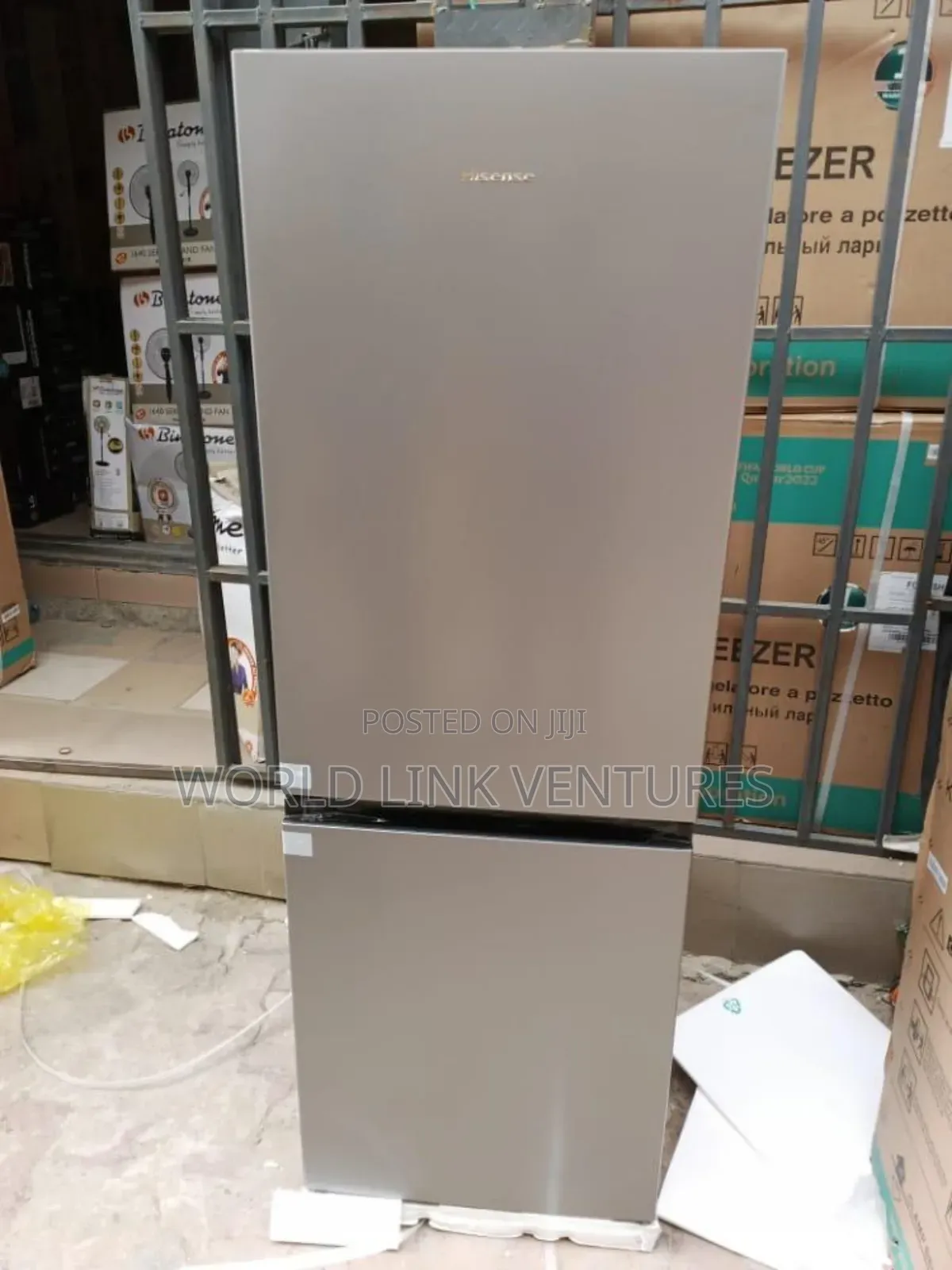Hisense Double Door Standing Fridge Button Freezer Rd-35dcb.