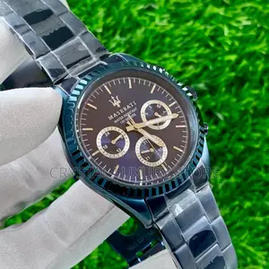 Maserati Quality Luxury Men Chain Strap Wristwatch