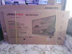 Brand New Mewe 75 Inches Smart 4k Uhd Led Double Glass Bt Tv