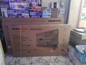 Brand New Mewe 75 Inches Smart 4k Uhd Led Double Glass Bt Tv