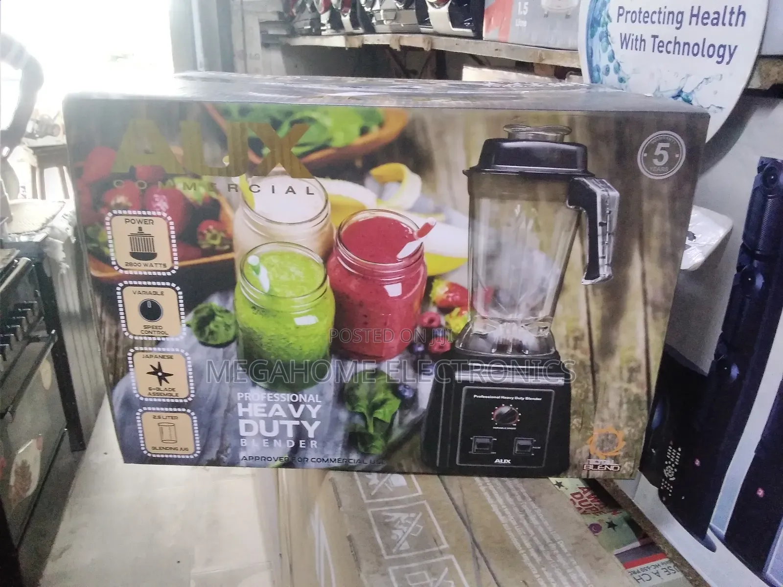 Axu Commercial Blender 2800