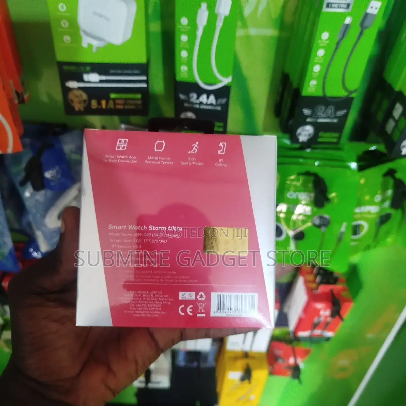 Itel Smartwatch Storm Ultra