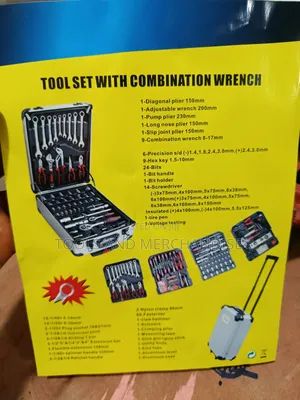 187pcs Combination Tools Box Mechanical and Electrical Tools