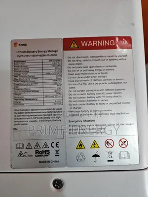 Srne 16.07kwh Lithium Battery