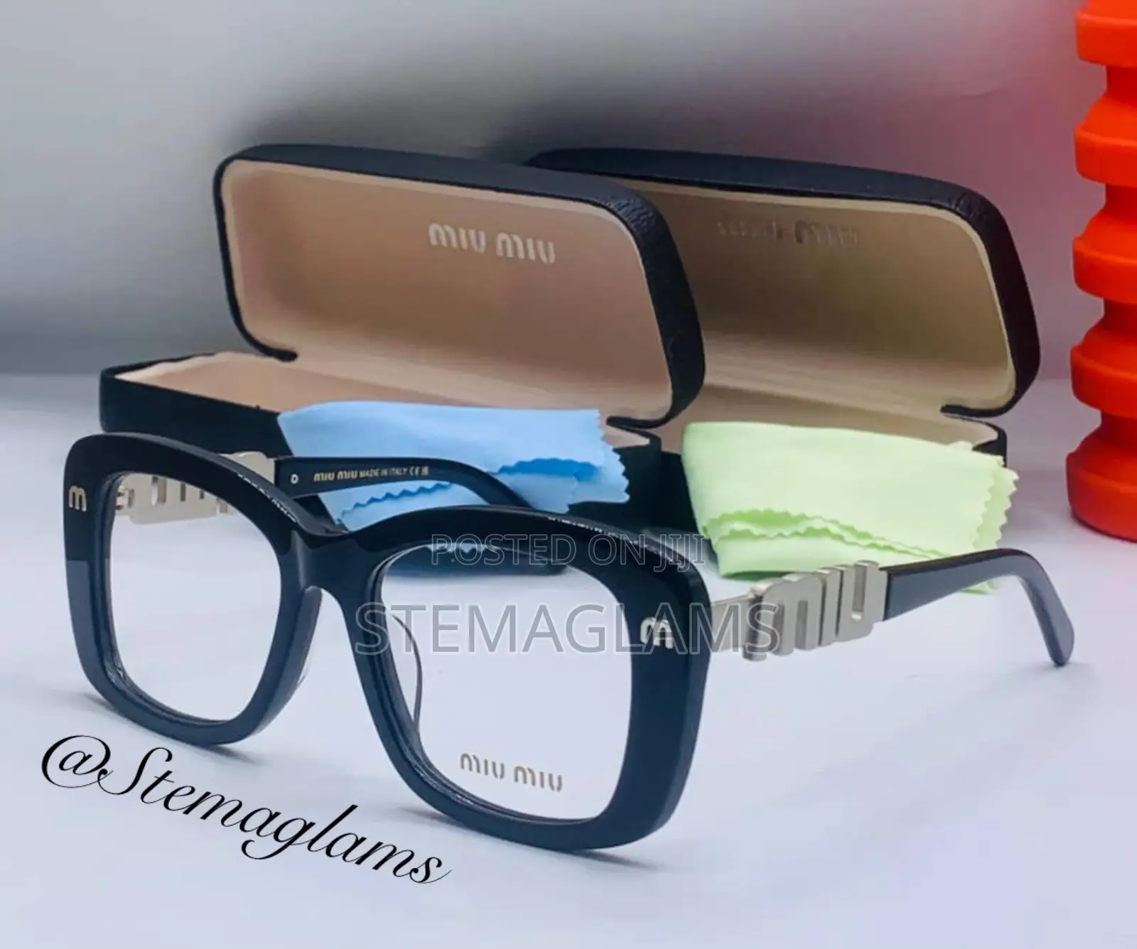 Miu Miu Square Fashion Glasses for Women’S
