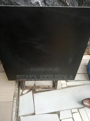 Photo - 60 X 60 Black Colour Tiles