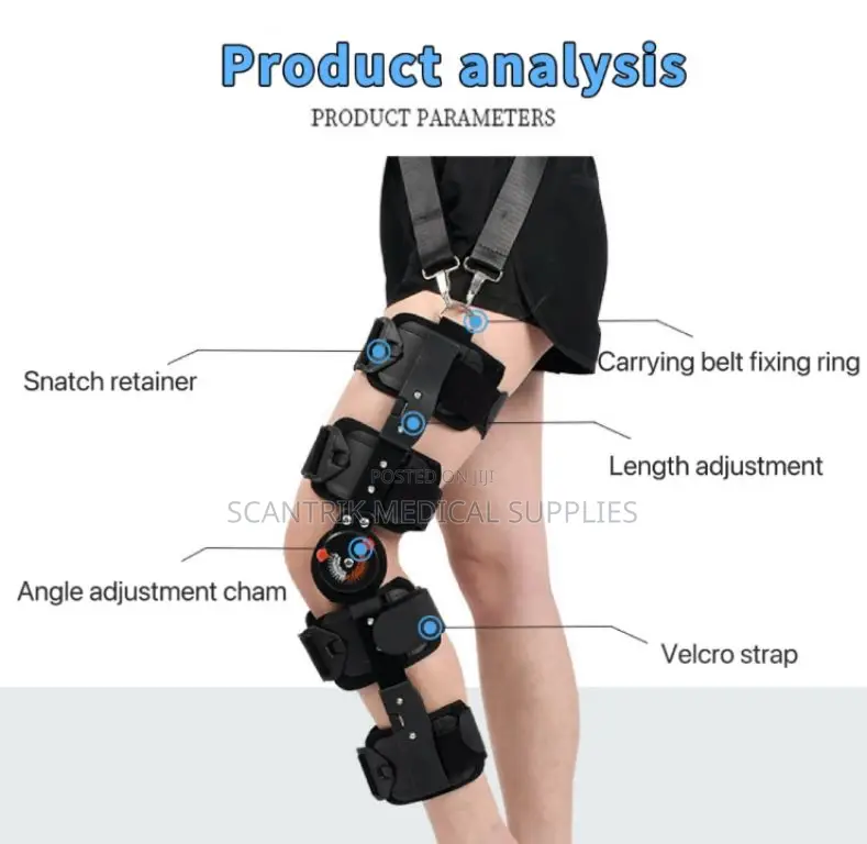 Short Adjustable Knee Splint
