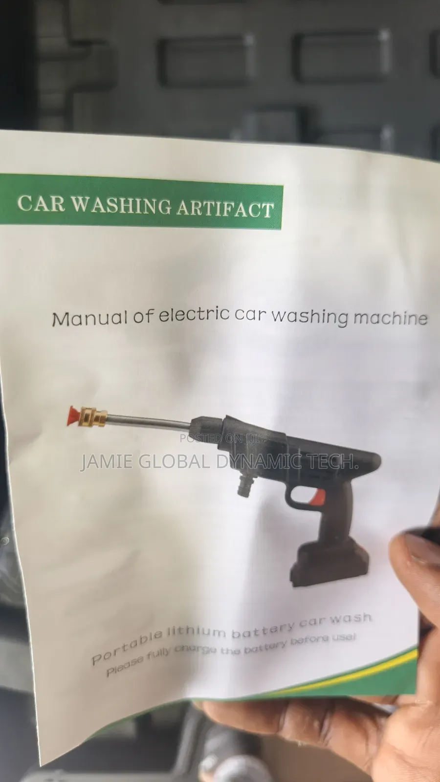 High-pressure Washer Machine 96v