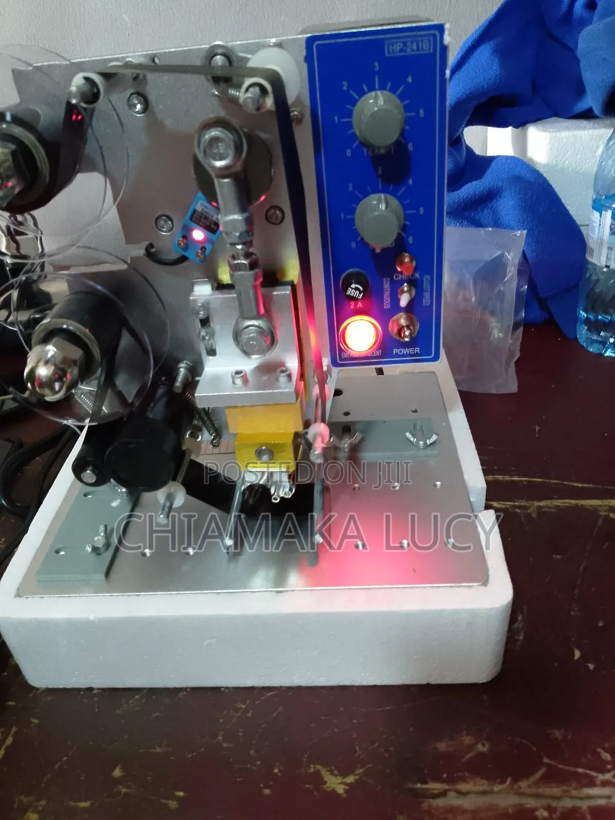 Expiry Ribbon Date Coding Machine