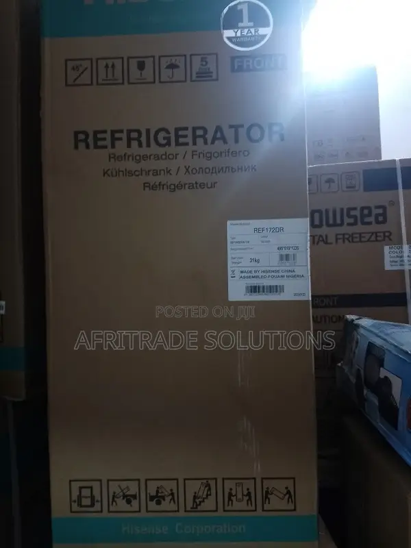 Hisense Ref172dr 124litres Upright Refrigerator