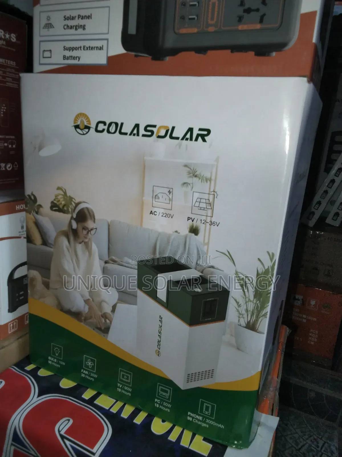 Cola Solar Generator 1kwh