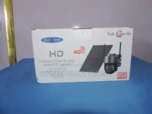 Ptz Solar Camera With 64gb Memory Card & Sim