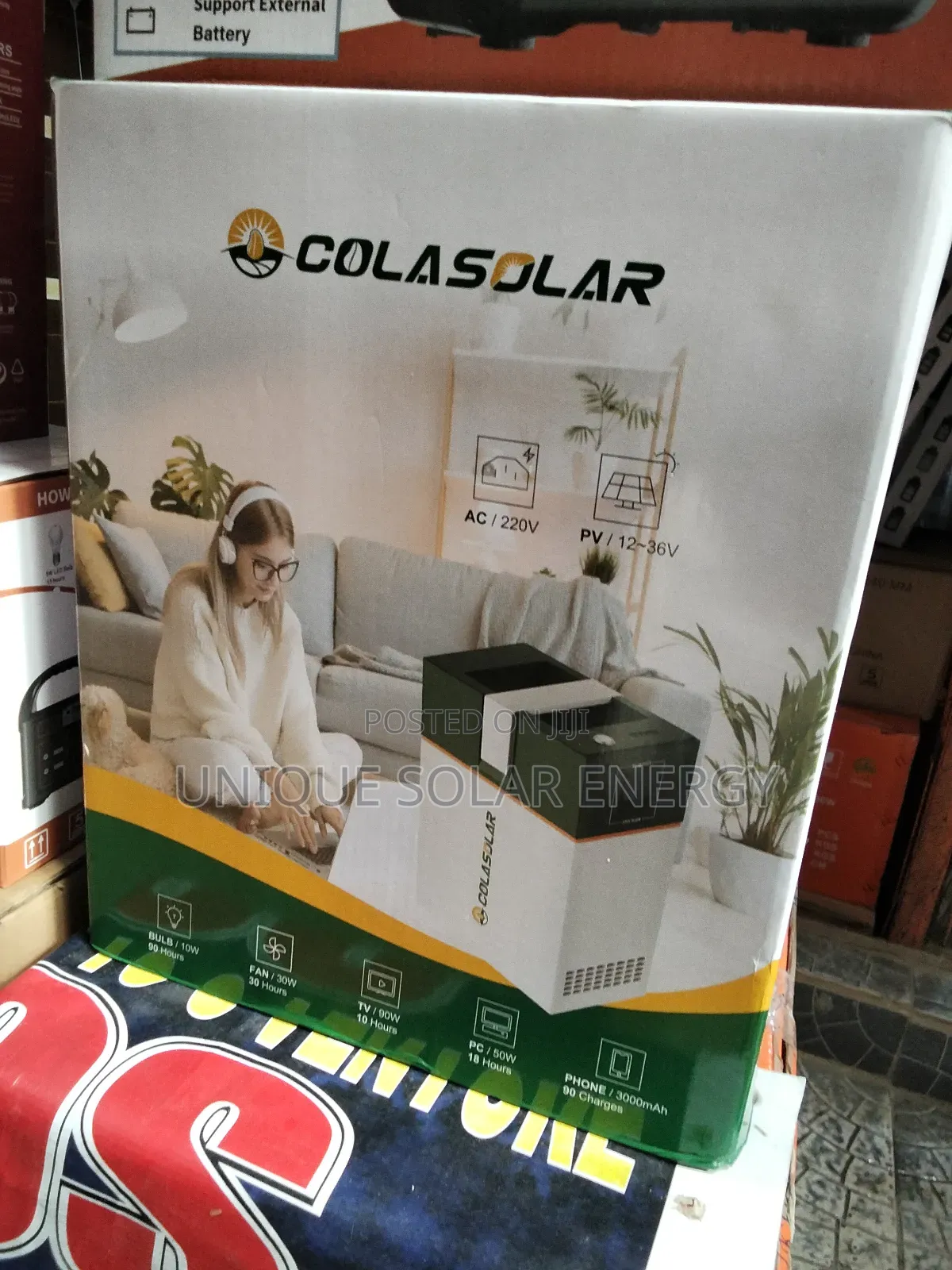 1kwh Cola Solar Generator
