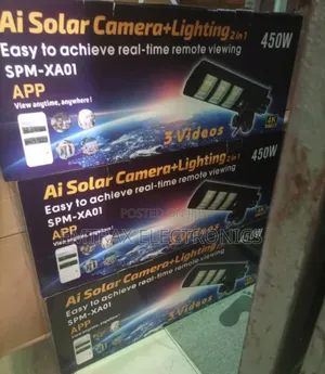  Ai Solar Camera+Lighting 3 Video 450w