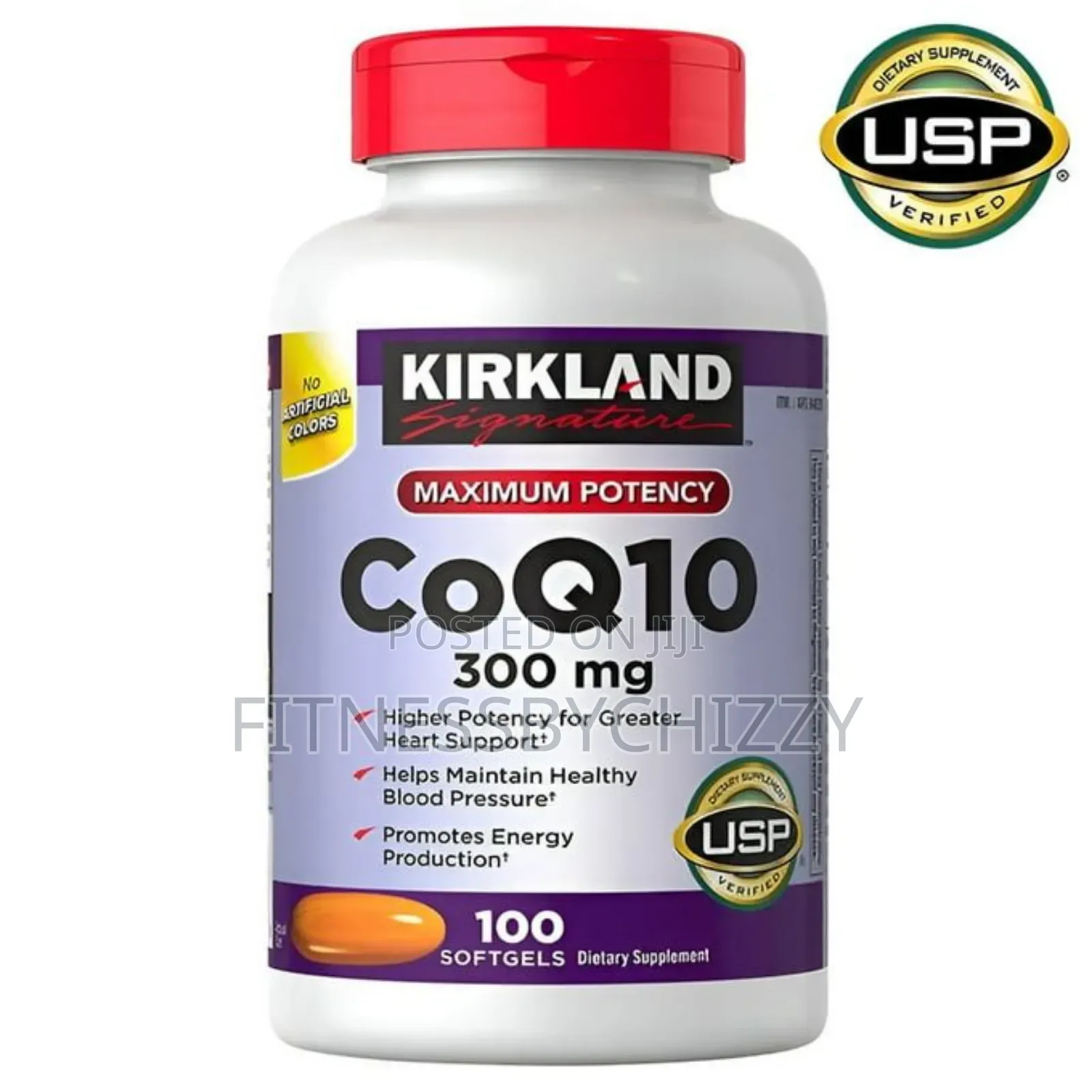 Kirkland Coq10 300mg X 100 Softgels