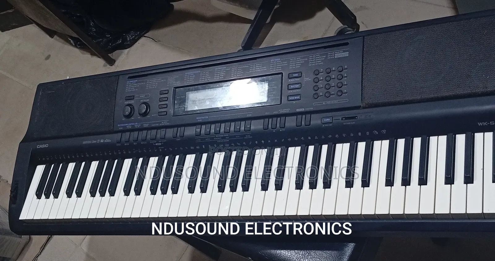 Uk Used Casio Wk 500