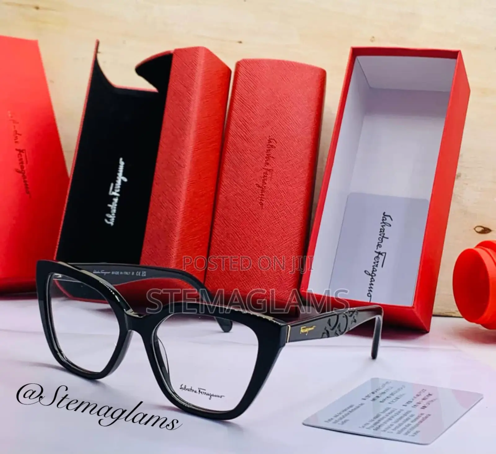Salvatore Ferragamo Square Glasses Pc Frame Glasses