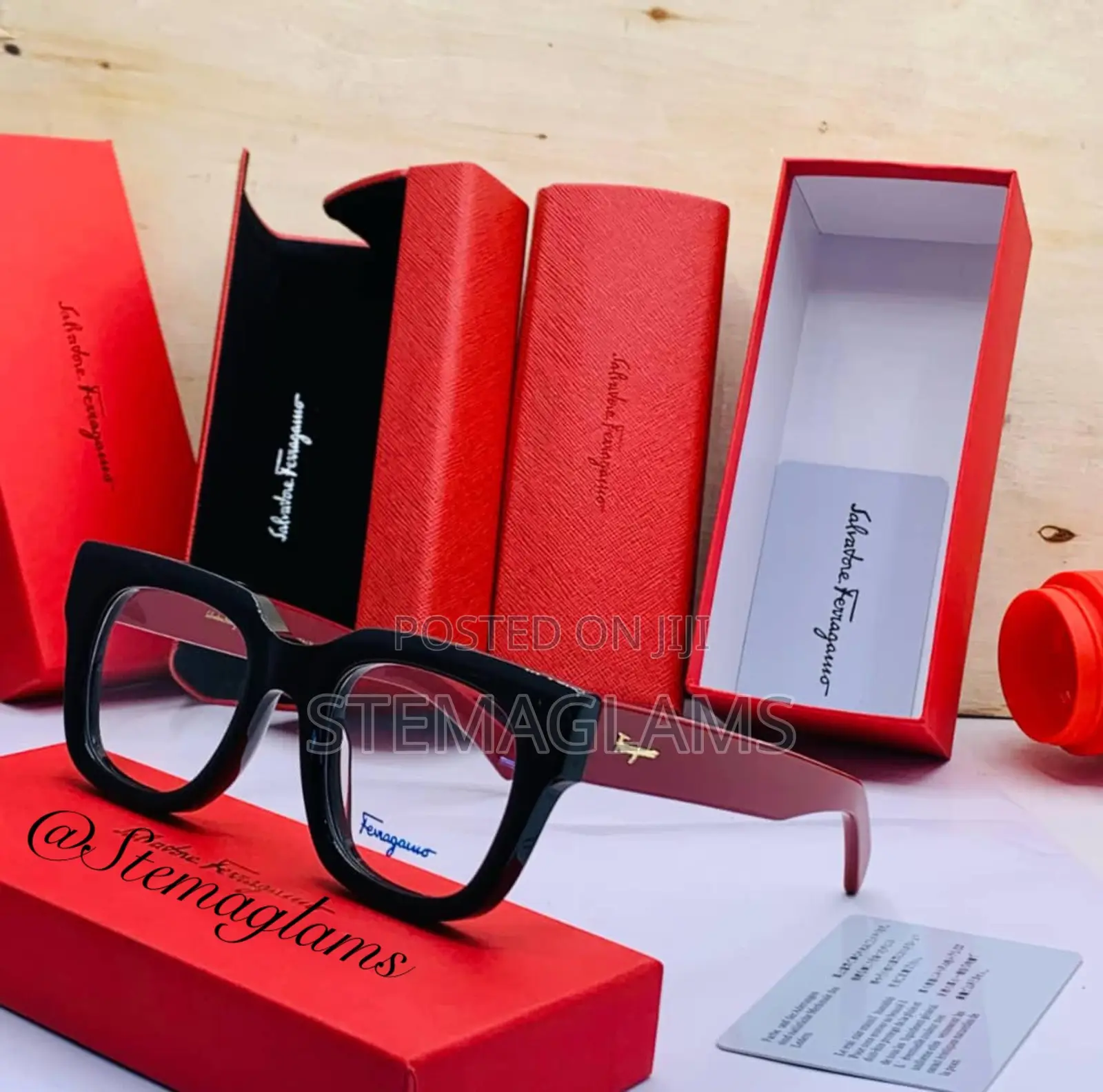 Salvatore Ferragamo Square Glasses Pc Frame Glasses