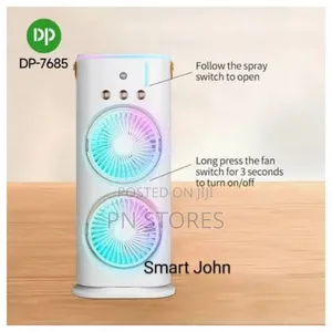 Quality Double Headed Rechargeable Fan