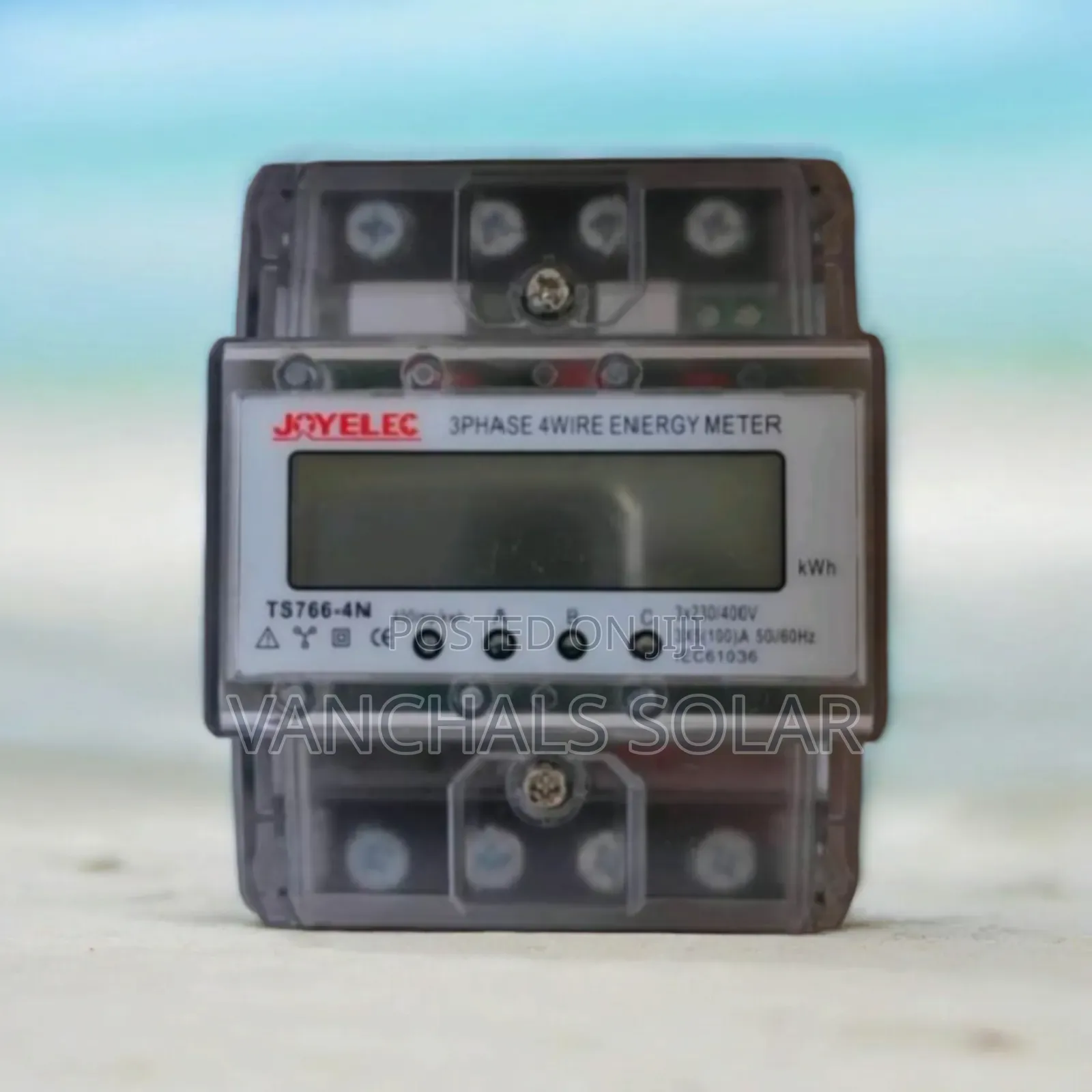 Three Phase Power Check Meter KWH/Meter Reader 100a 3p + N