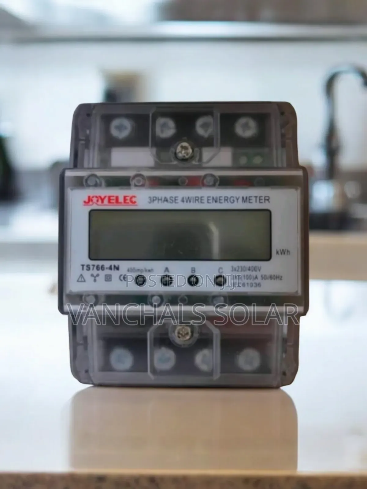 Three Phase Power Check Meter KWH/Meter Reader 100a 3p + N