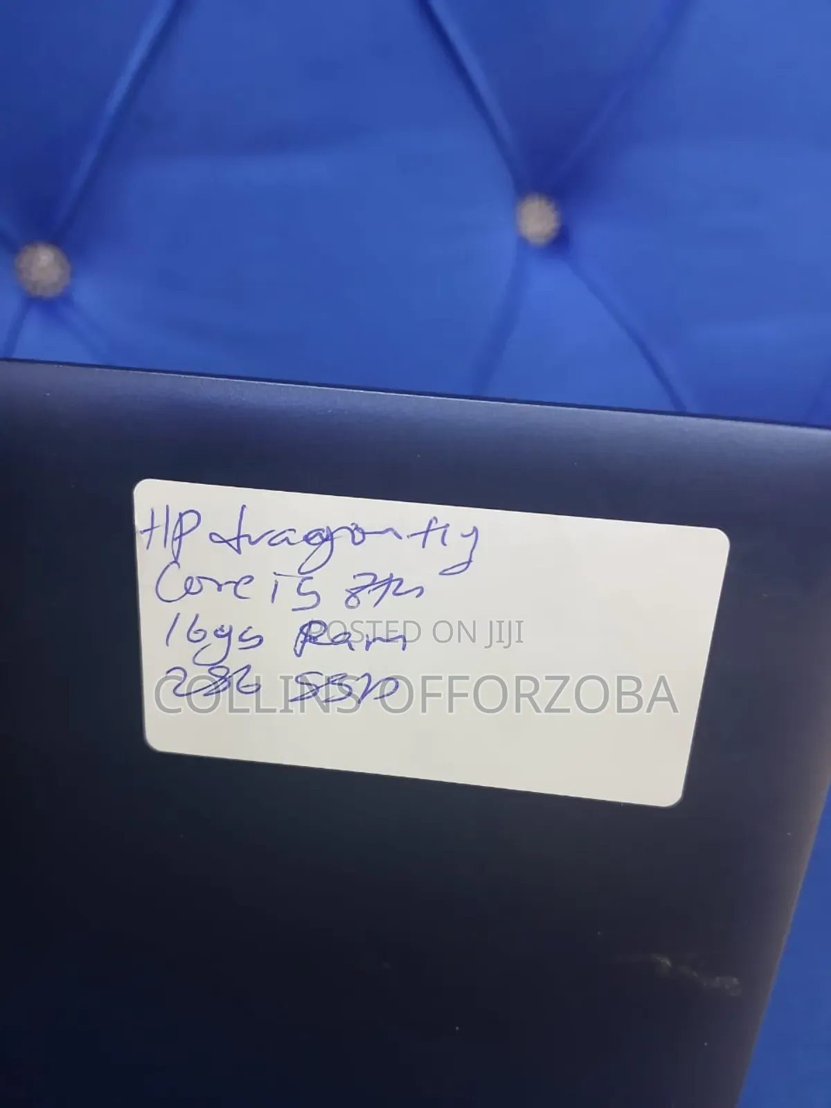 Laptop HP Elite Dragonfly x360 8th Gen 8GB Intel Core i5 SSD 256GB