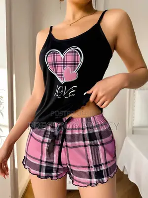 Two Pieces Nighty Lounge Wear