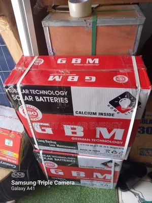 GBM Solar Tubular Battery 220ah12v