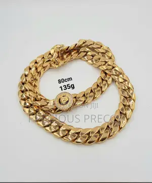 Real English Gold Cuban Chain