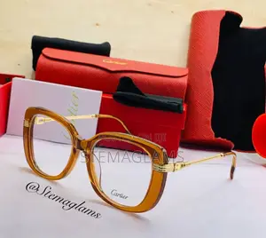 Photo - Cartier Frame Glasses With Case Decorative