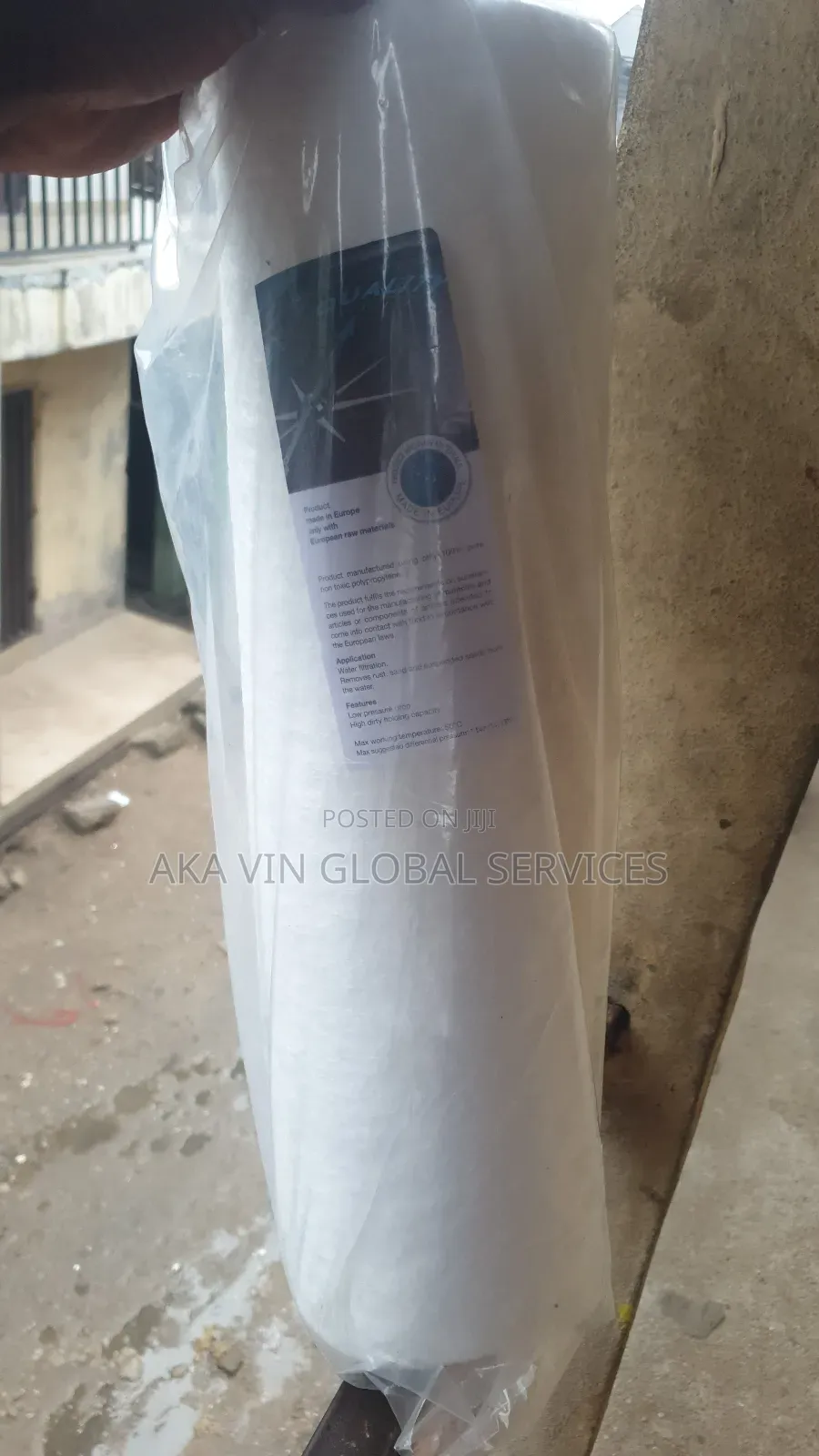 Filter Cartridge, 5 Micron, 20"