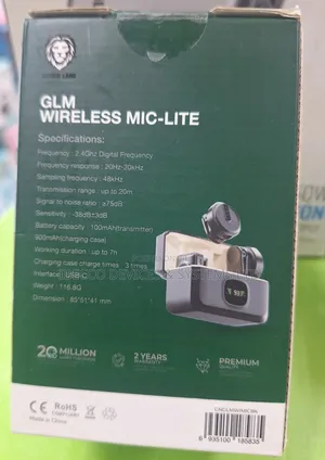 Green Lion Content Creating GLM-Wireless Microphone