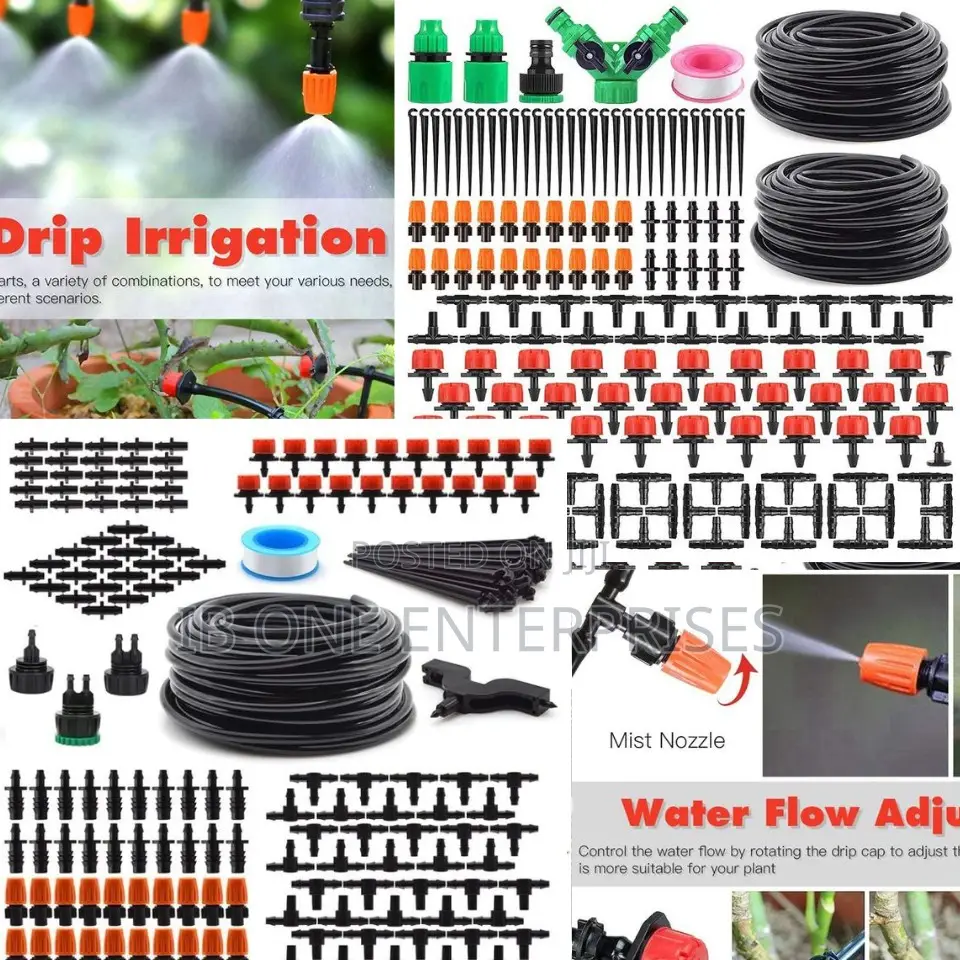 Ultimate Garden Upgrade: 60m Automatic Irrigation for Farms