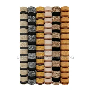 3d Adhesive Flutted Wallpaper