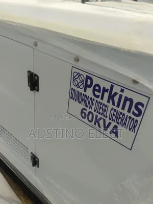 60kva Perkins Soundproof Diesel Generator