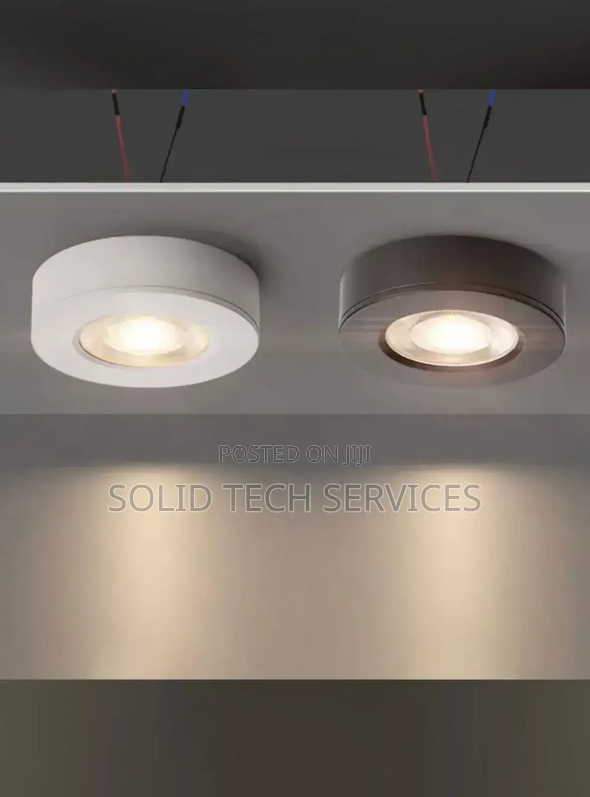 Parapet Light White or Black Body