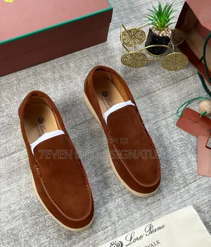 Photo - Loro Piana Summer Walk Suede Shoe