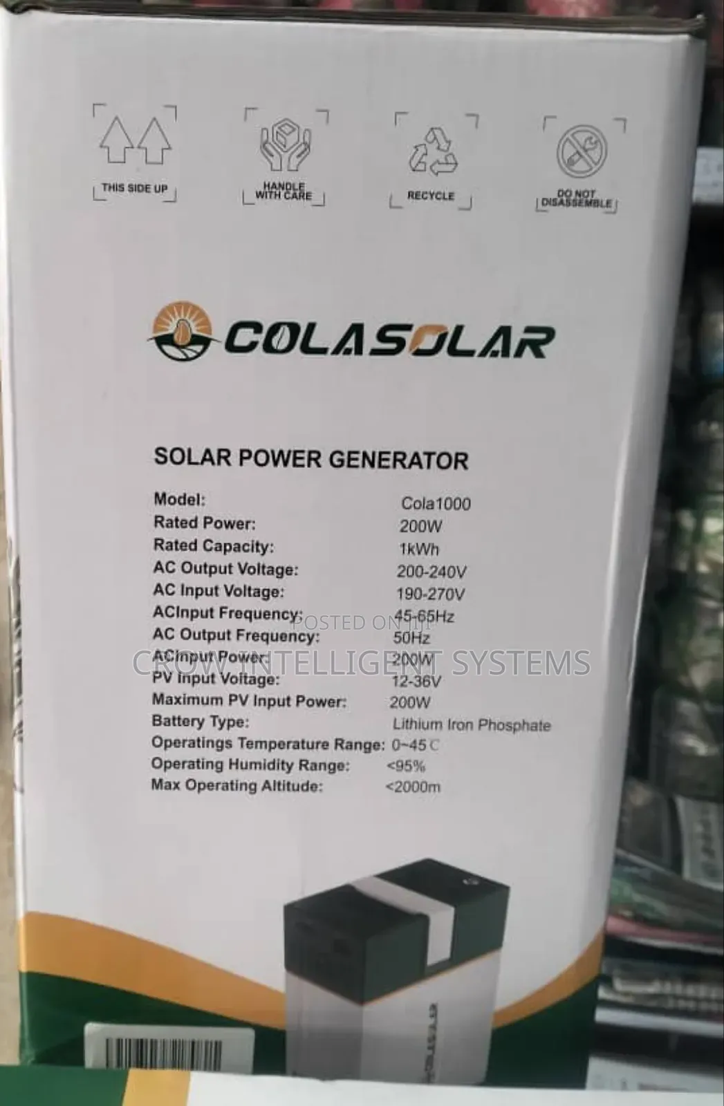 Colasolar Power (200watts)