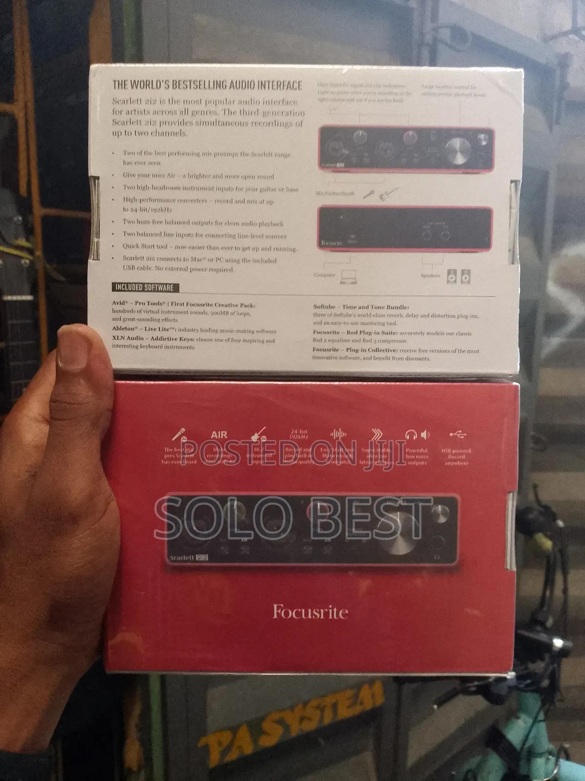 Scarlett 2i2 Third Generation 2in and 2out Audio Interface