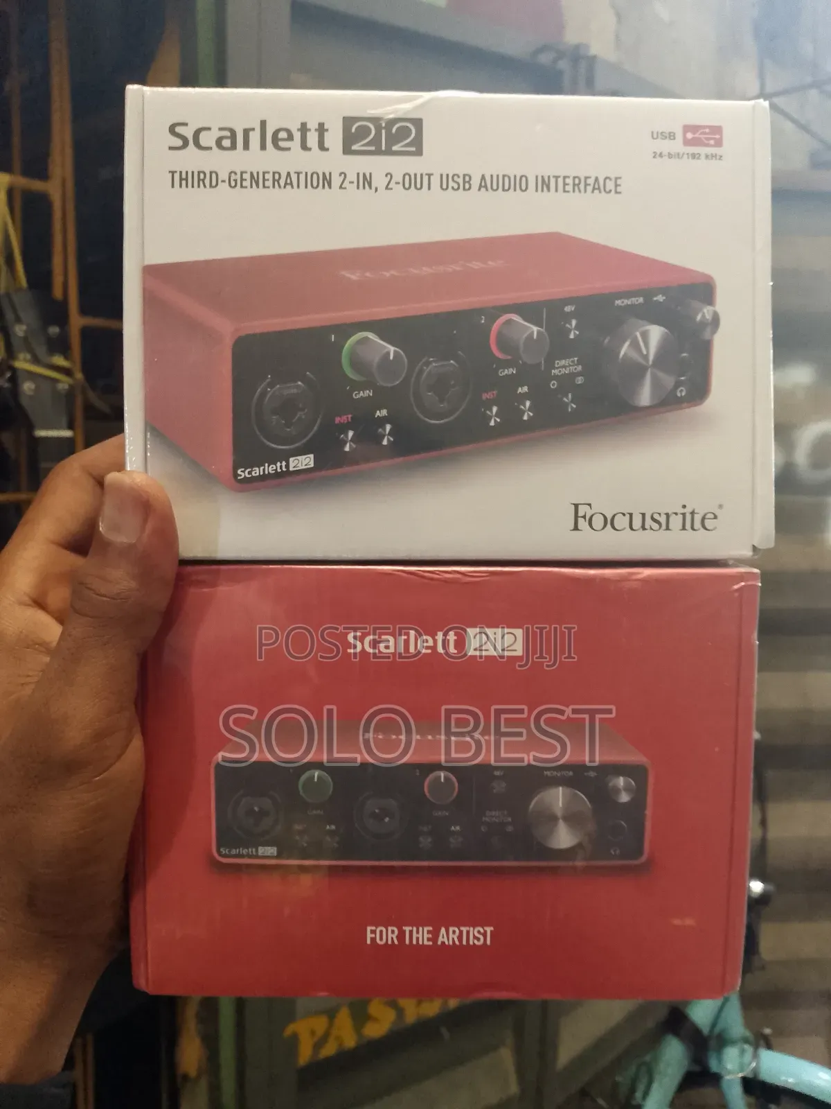 Scarlett 2i2 Third Generation 2in and 2out Audio Interface