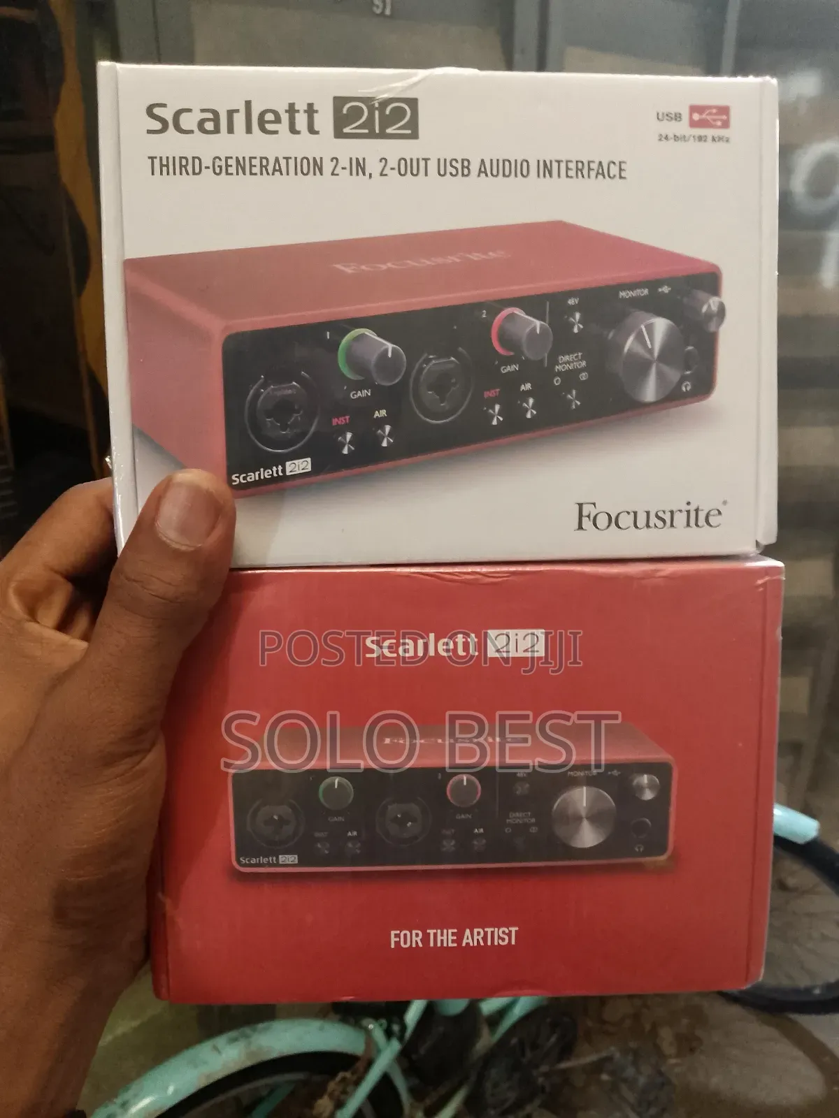 Scarlett 2i2 Third Generation 2in and 2out Audio Interface